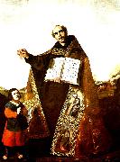 Francisco de Zurbaran romaan and st. barulo oil painting